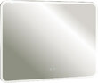 Зеркало для ванной AZARIO Стив-VOICE голосовое управление, подогрев, сенсорный выключатель 1000х800, LED-00002618