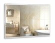 Зеркало для ванной AZARIO Сантана-4 часы+сенсор выкл 800*600, LED-00002271