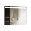 Зеркало для ванной AZARIO Lorna  сенсорный выключатель с часами 800*700, AZ-Z-029CS