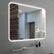 Зеркало для ванной AZARIO Alone Raggio влагостойкое с подсветкой 800*600, CS00078965