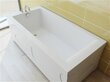 Ванна искусственный камень Эстет Delta 170В silk 170х75 пристенная прямоугольная, литьевой мрамор ФР-00014389