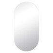 Зеркало для ванной AGATA LED 500х1000 мм, с сенсором, овальное, 10051-Zm4