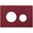  TECEloop Лицевая панель, стекло, цвет - рубиновый (Alape) 9240679 